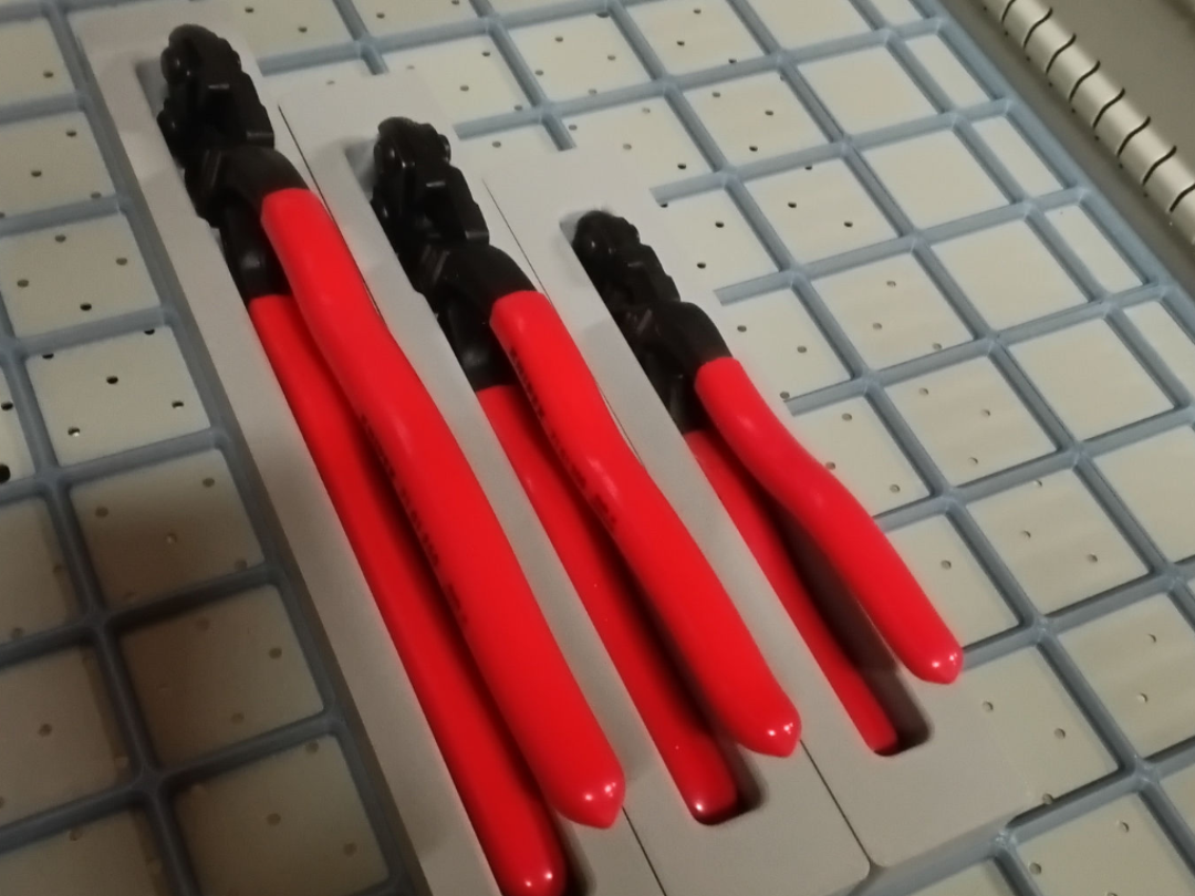 Knippex Cobalt Cutters Gridfinity Bin