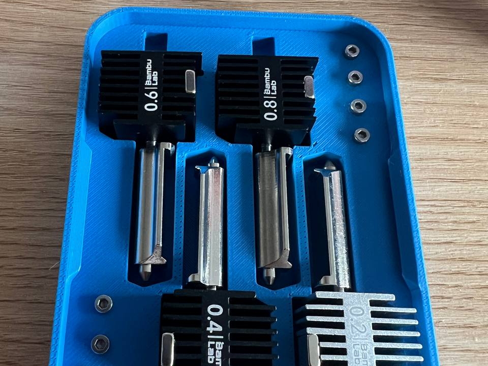A1 4x Nozzles Box with screw mounts