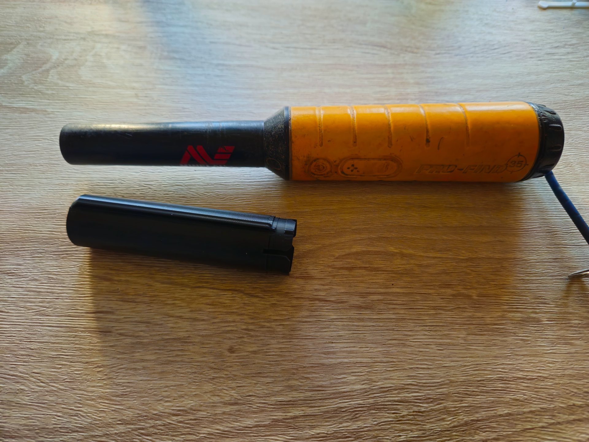 Minelab Detector cover with one blade