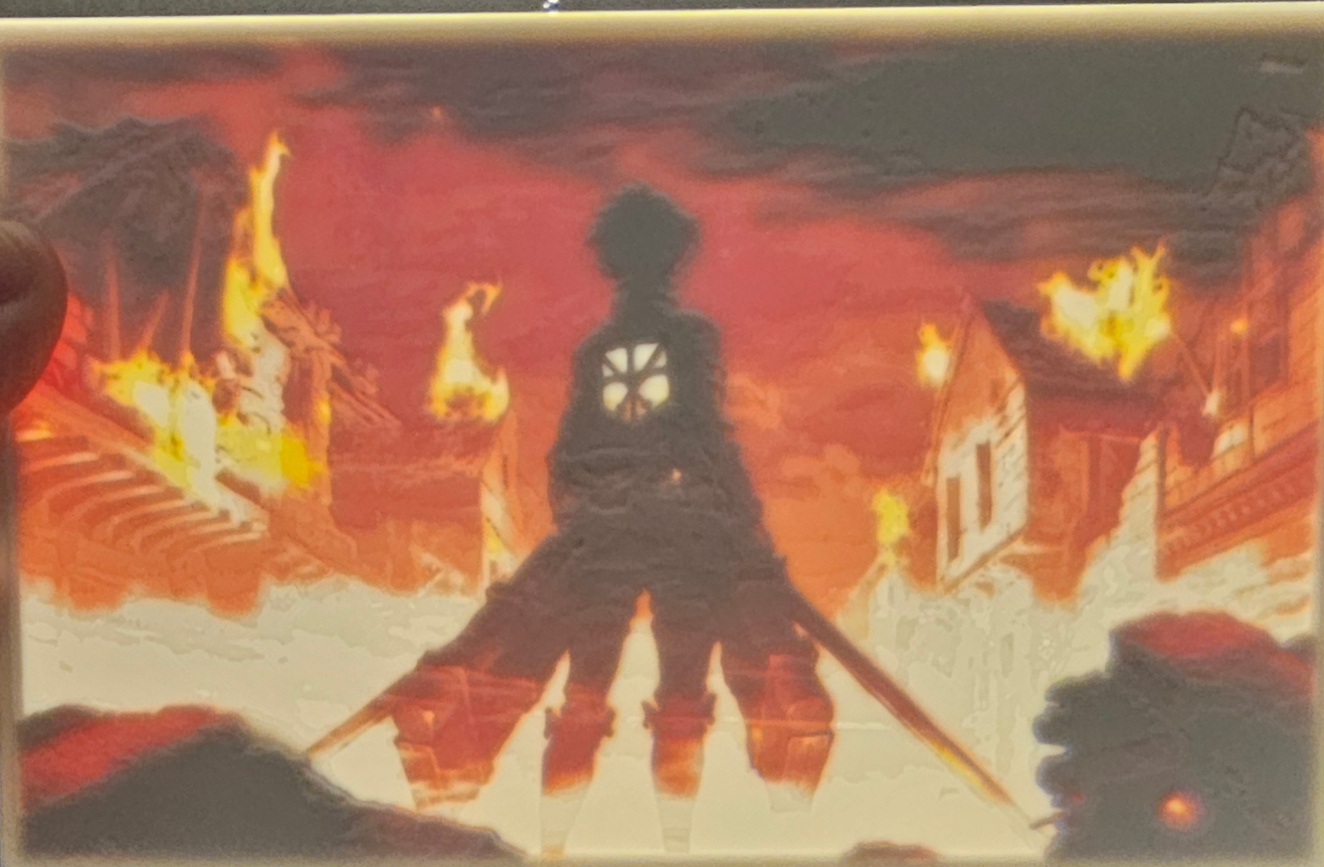 Attack on Titan CMYK Lithophane