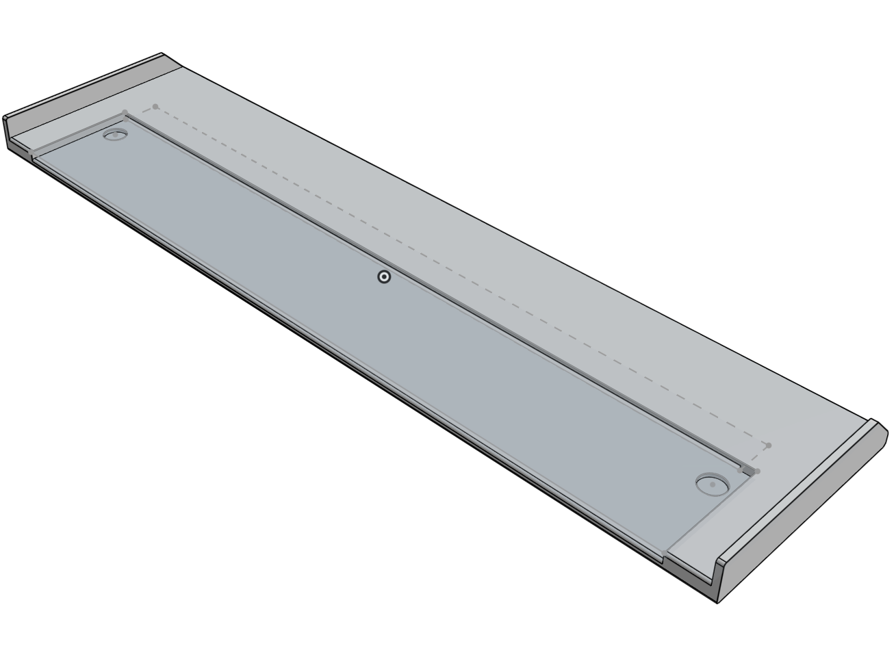 Hafele Hailo Tandem 36 Bin Drawer Handle