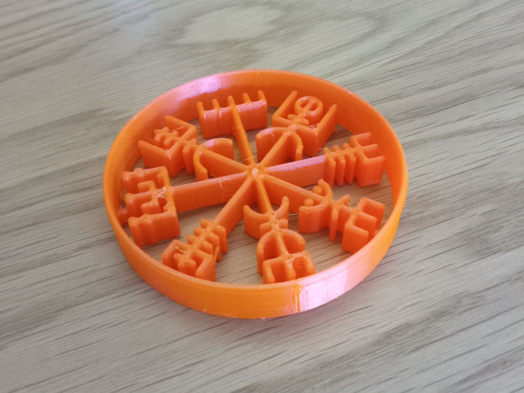 Plätzchenform Vegvisir
