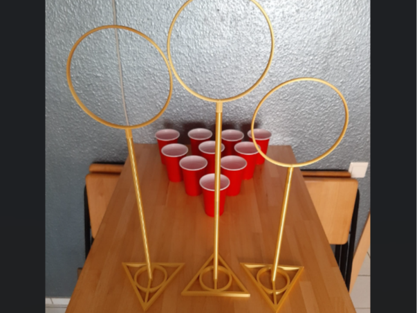 Beer Pong Quidditch (Harry Potter)
