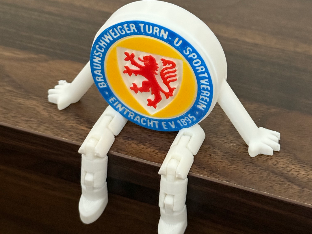Eintracht Braunschweig Logo mit Wackelbeinen