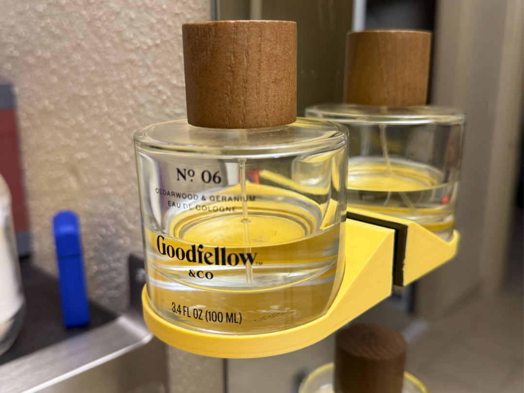 Bathroom Mirror Goodfellow Cologne Shelf