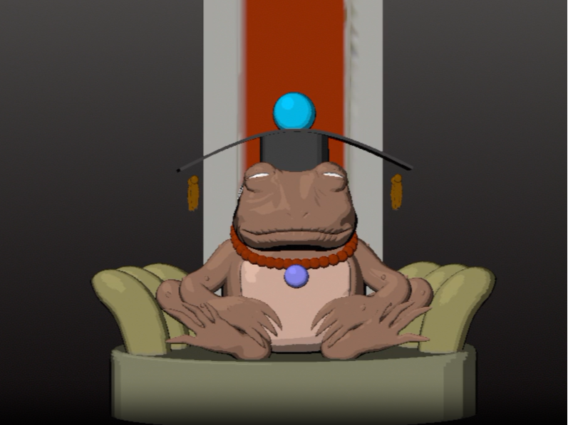 GAMAMARU JEFE SAPO NARUTO