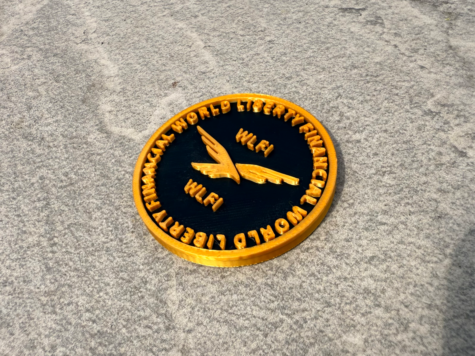 World Liberty Financial WLFI Crypto Coin Token