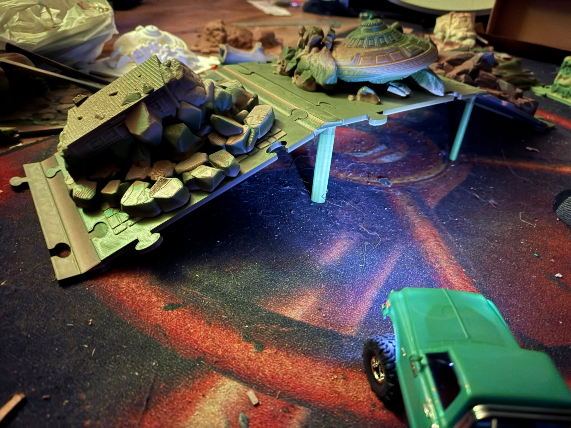 Raised Platform V2 - Crawler Tiles
