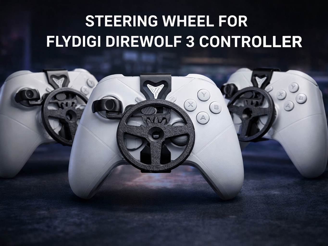 Steering Wheel for Flydigi Direwolf 3 Controller