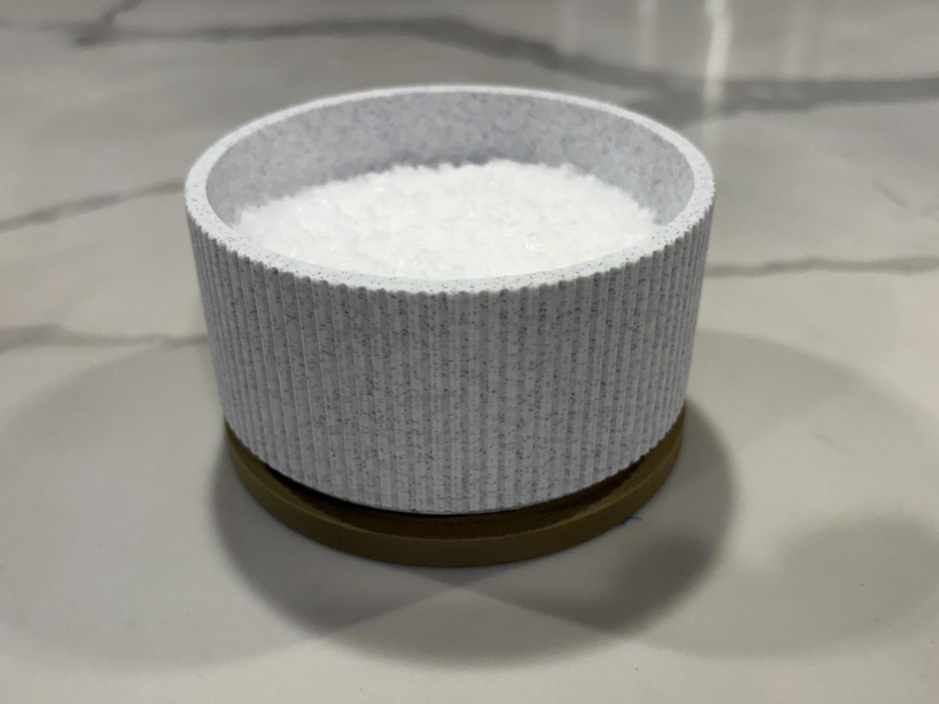 Cotton Ball Holder / Salt Cellar
