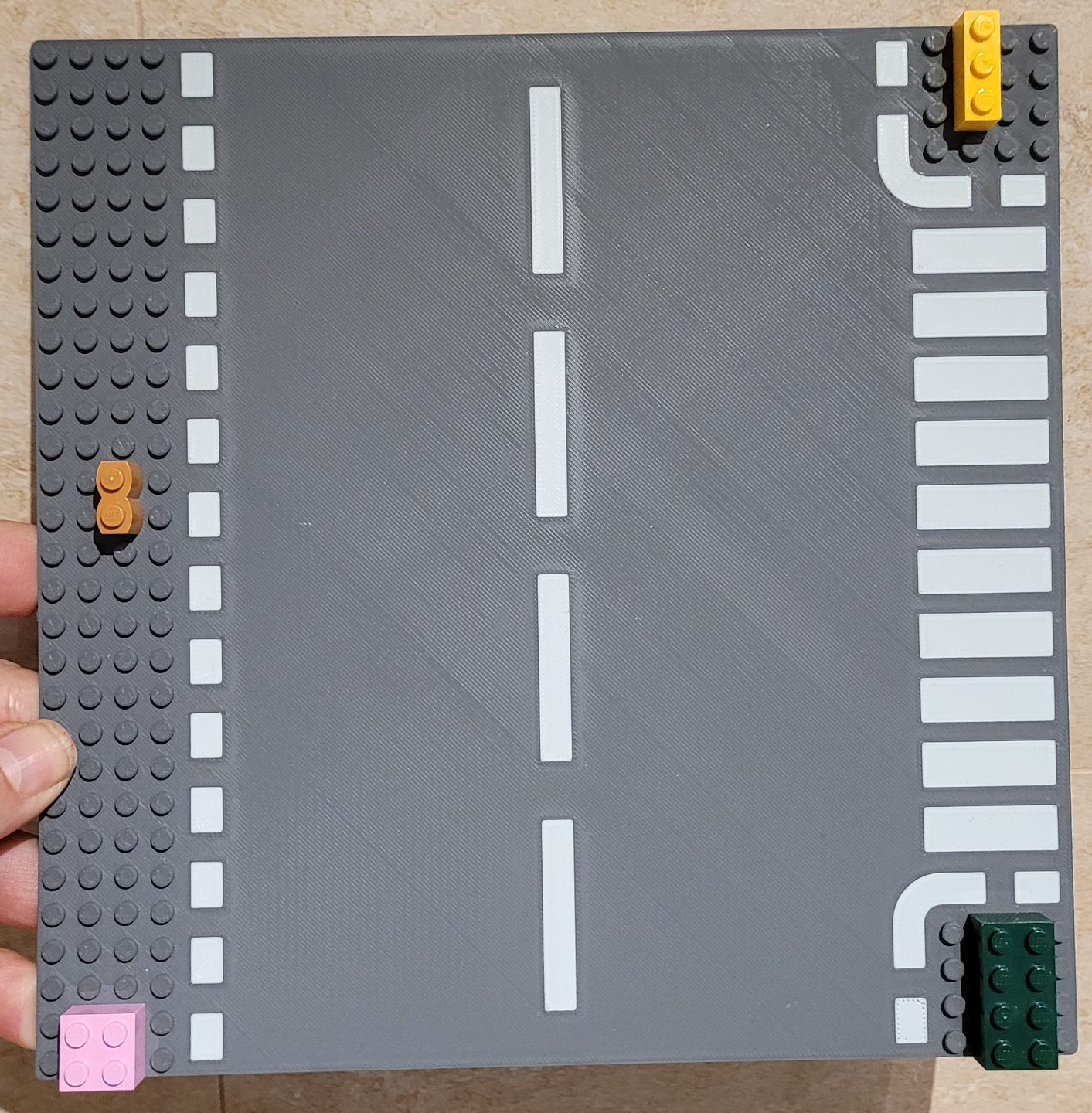 brick base plate "T-Road STreet"