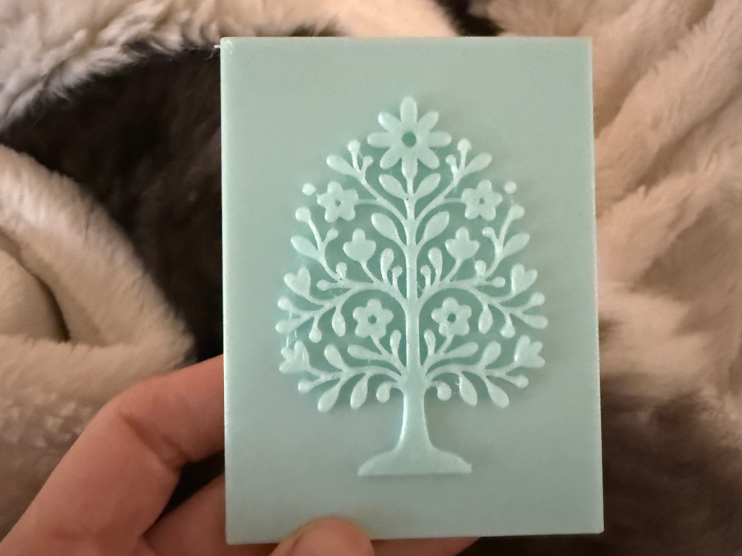 Folk Art Tree Stamp