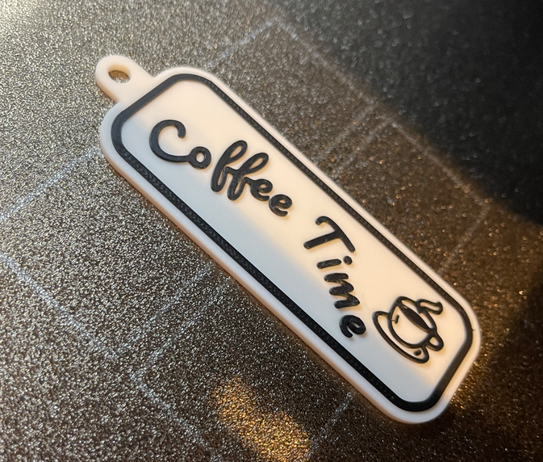 Anhänger Coffee Time