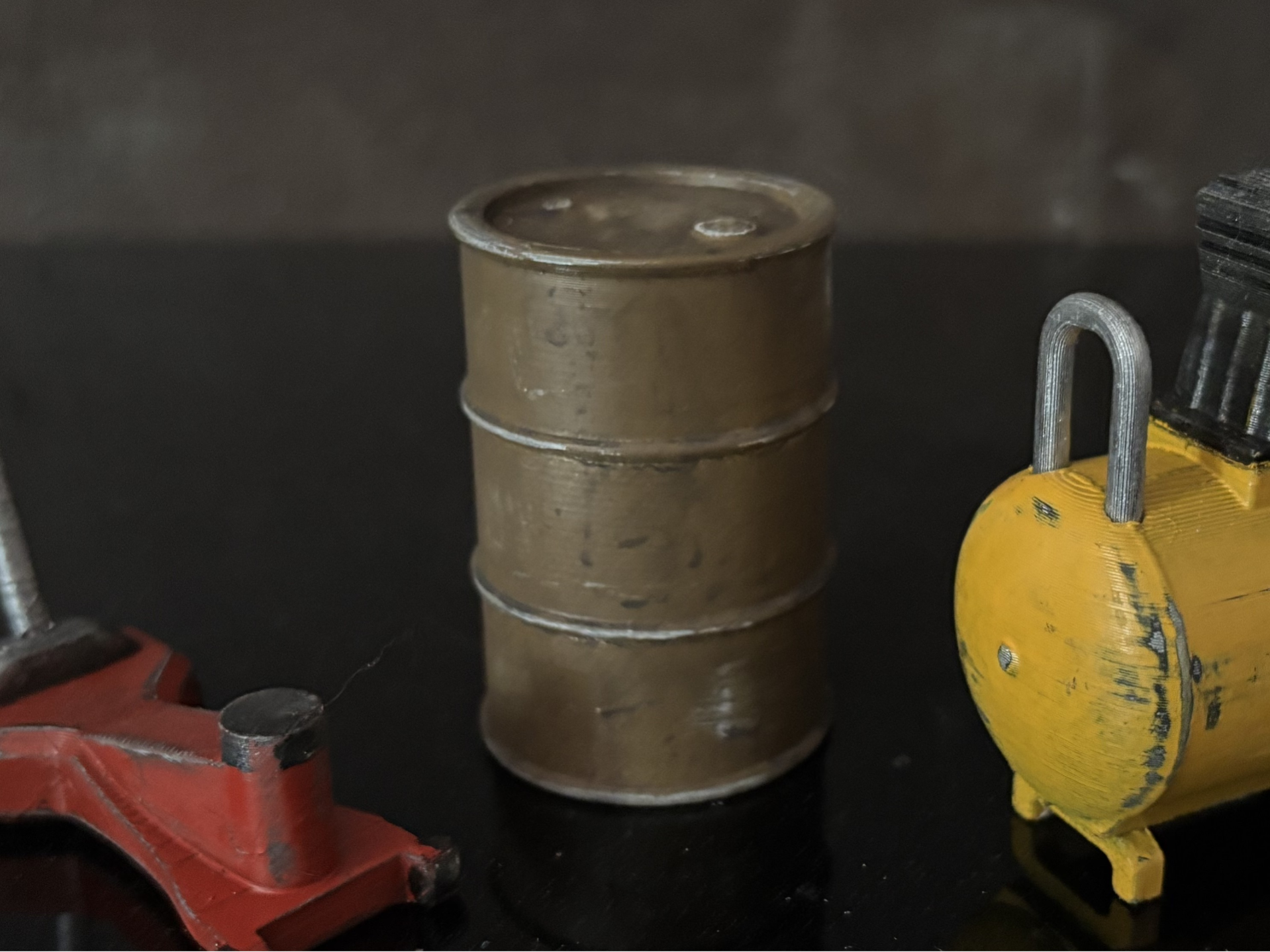 Oil Barrel - 1:32 to 1:10 scale & free scalable