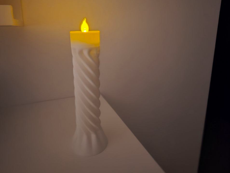Candelabro Tealight a Spirale