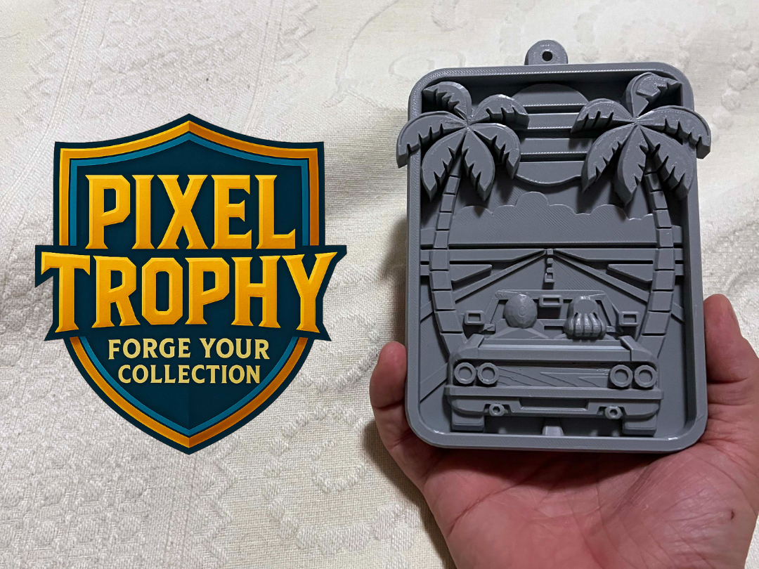 Out Run Wall Trophy – Arcade Classic Edition