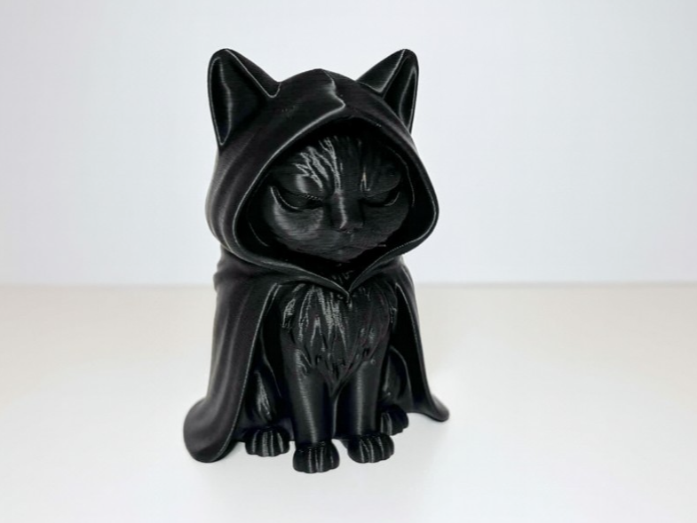 Evil Spooky Cat (No Supports)