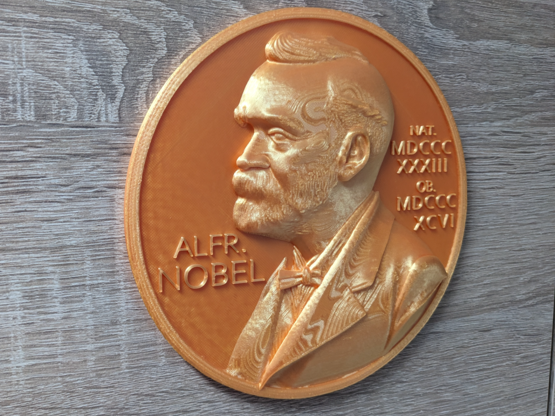 Alfred Nobel medal ver.2
