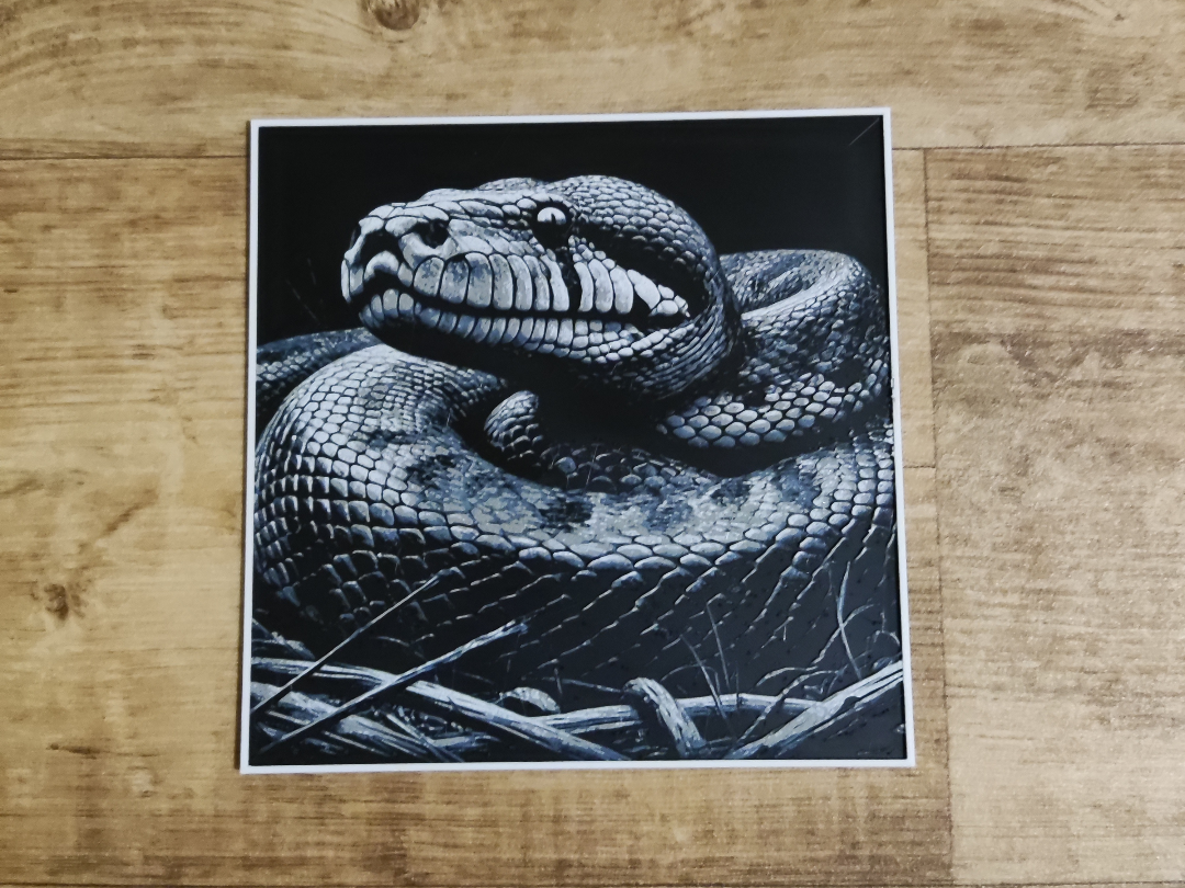 Anaconda  snake - hueforge