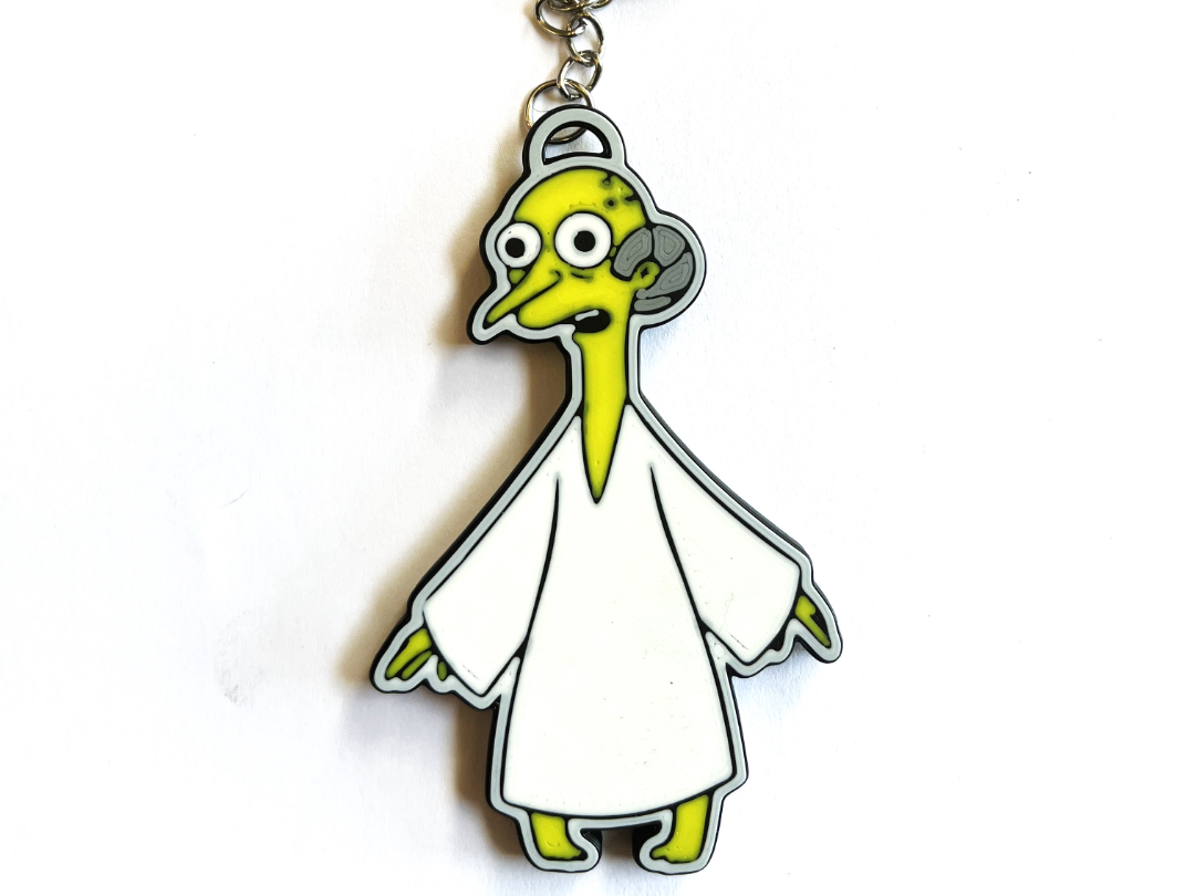 Mr. Burns keychain