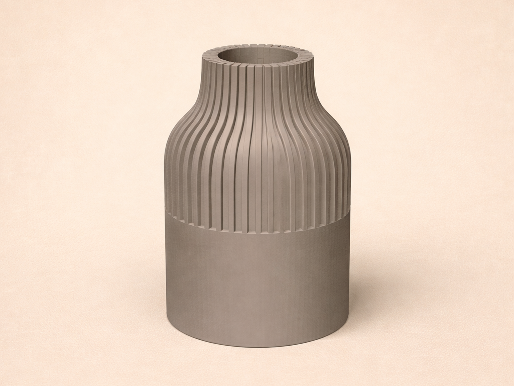 Striped Vase