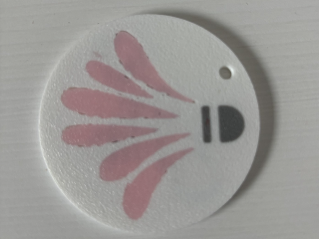 Porte Clé Badminton en plusieurs couleurs