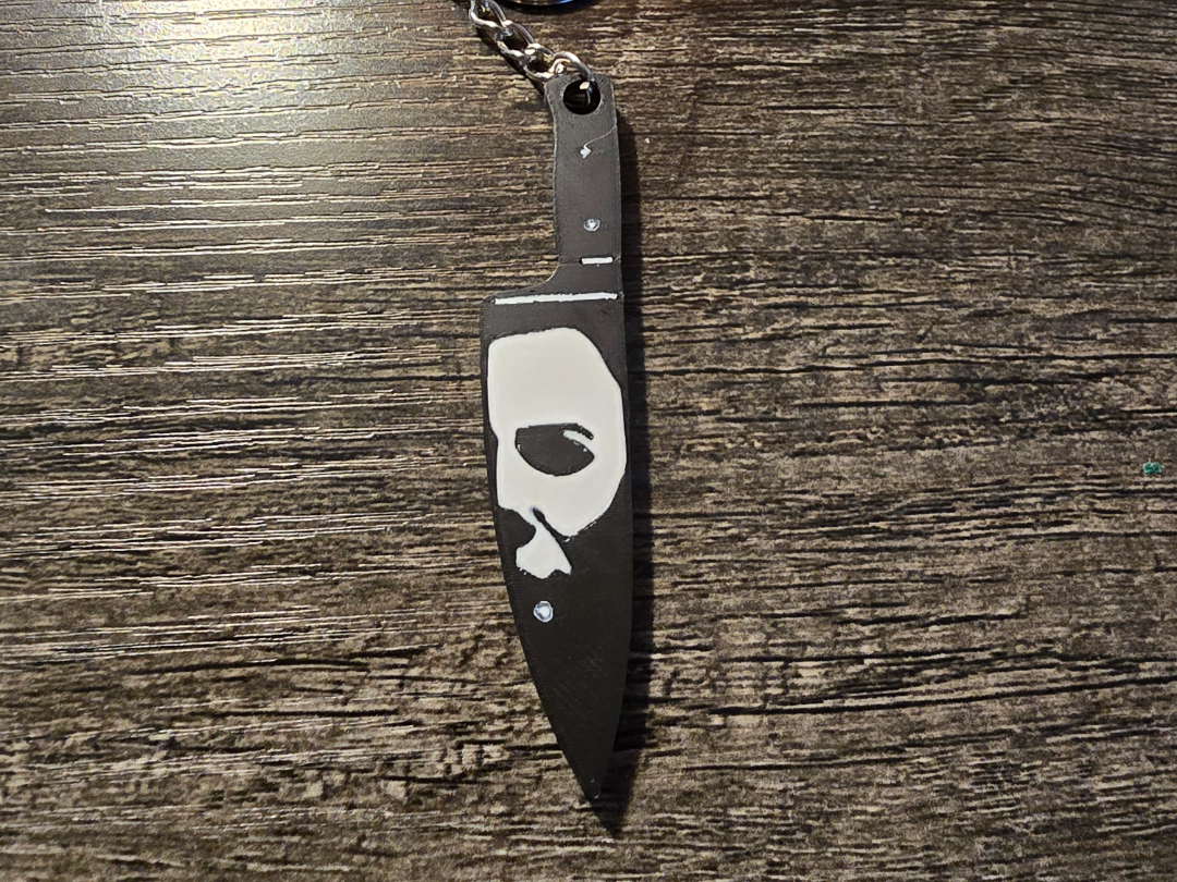 Michael Myers Halloween Keychain