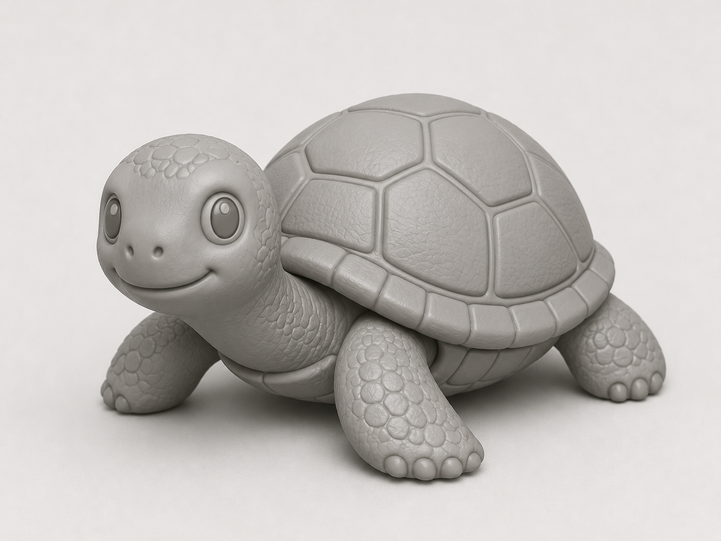 Model of a cute litte turtle
