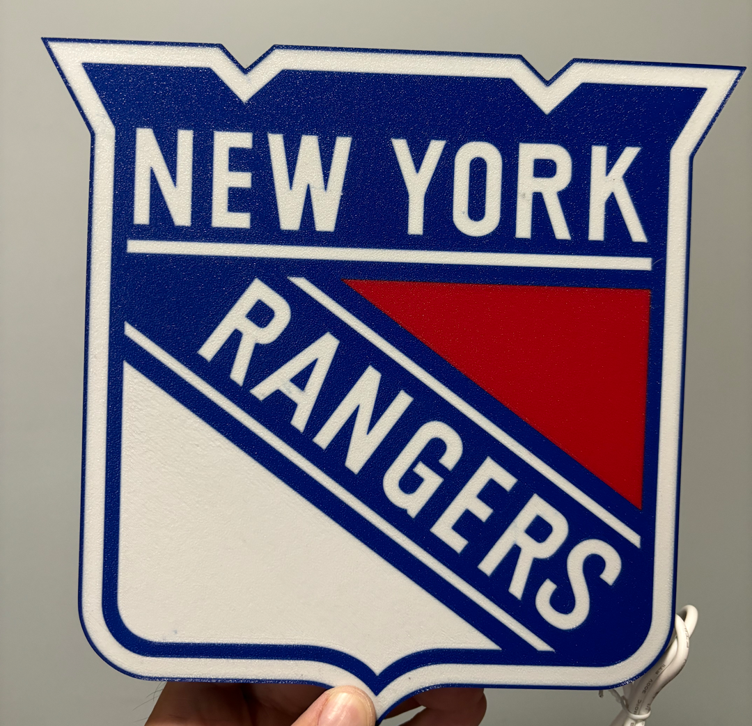 New York Rangers Logo Light Box