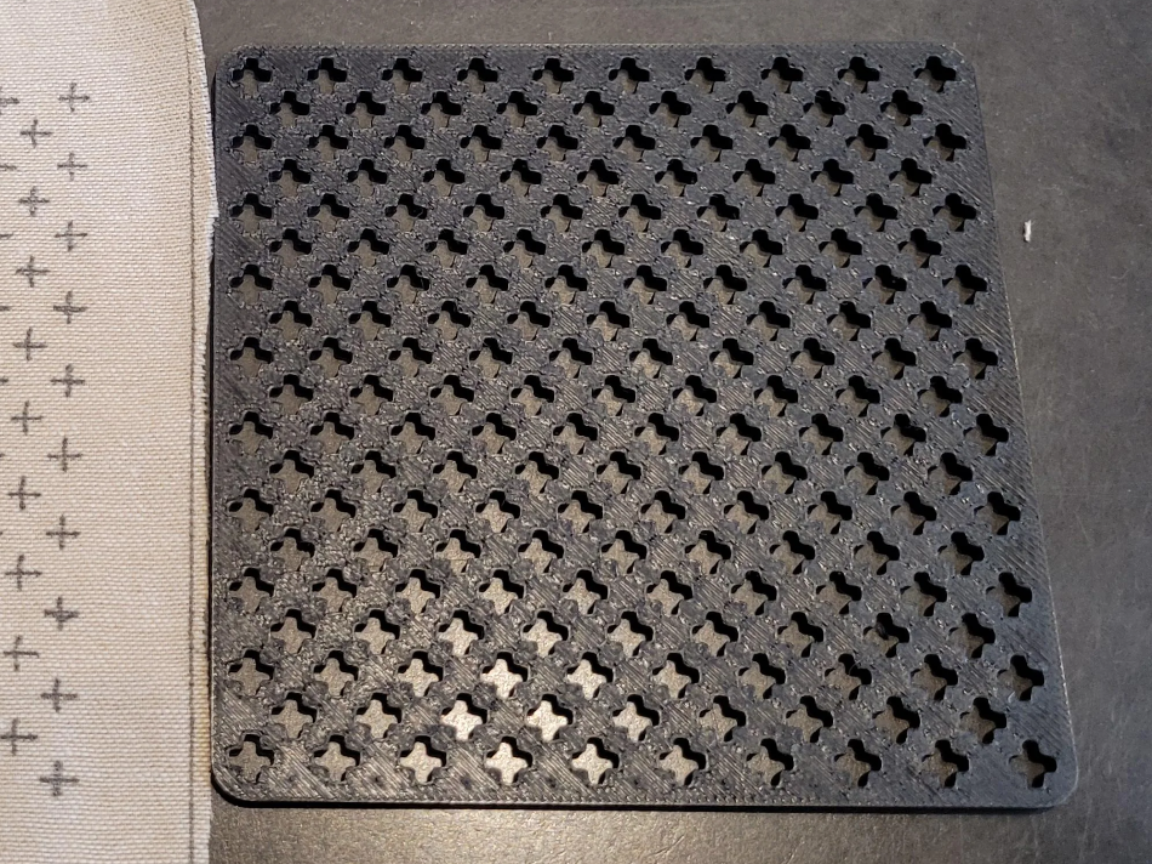 Sashiko Patch Template