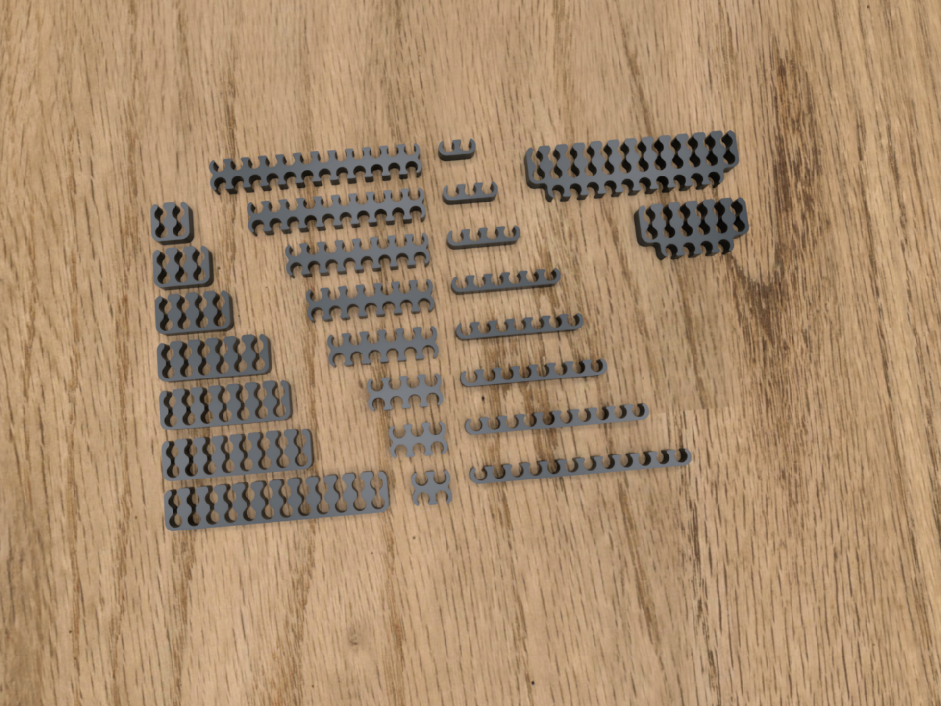 Cable Combs Collection | 25 Sizes | PC Modding Kit