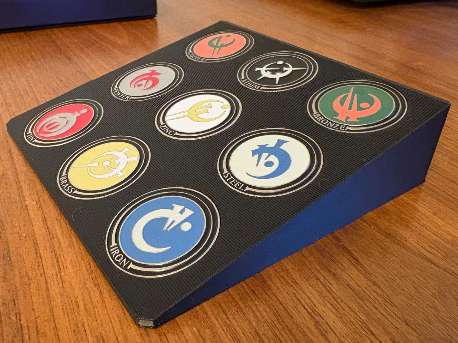 Mistborn Enamel Token Display