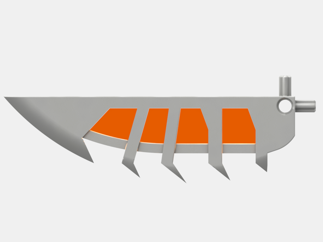 Bionicle Skeleton Warrior Blade Prototype