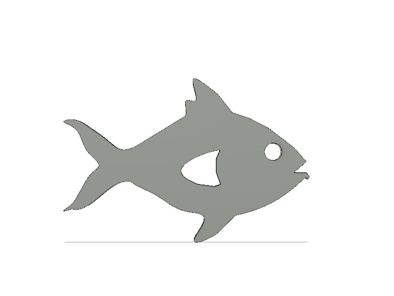 Fish bottle opener