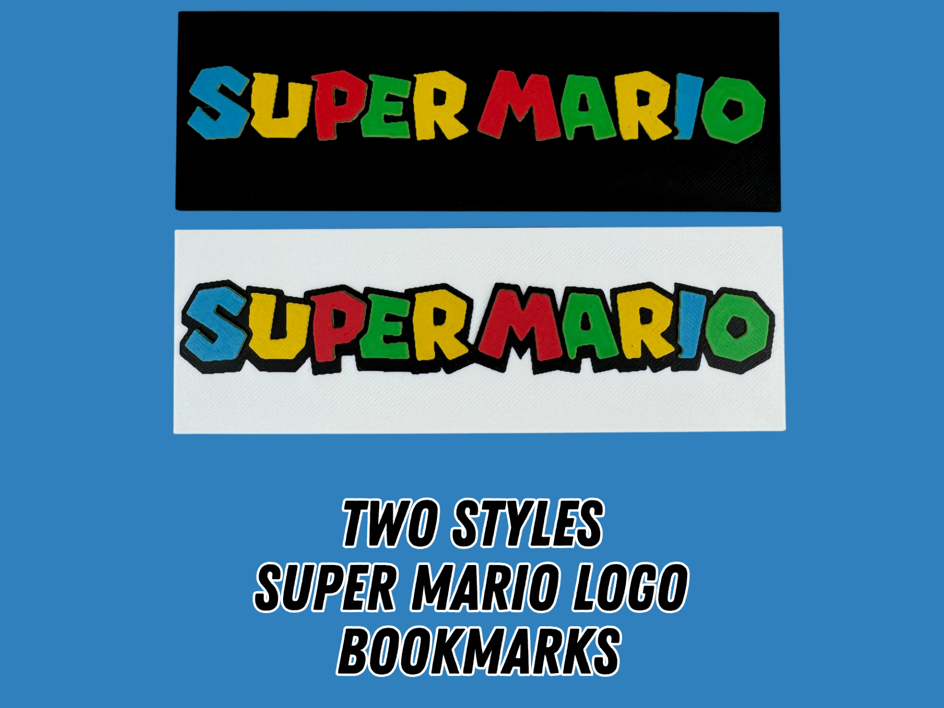 Super Mario Logo - Bookmarks