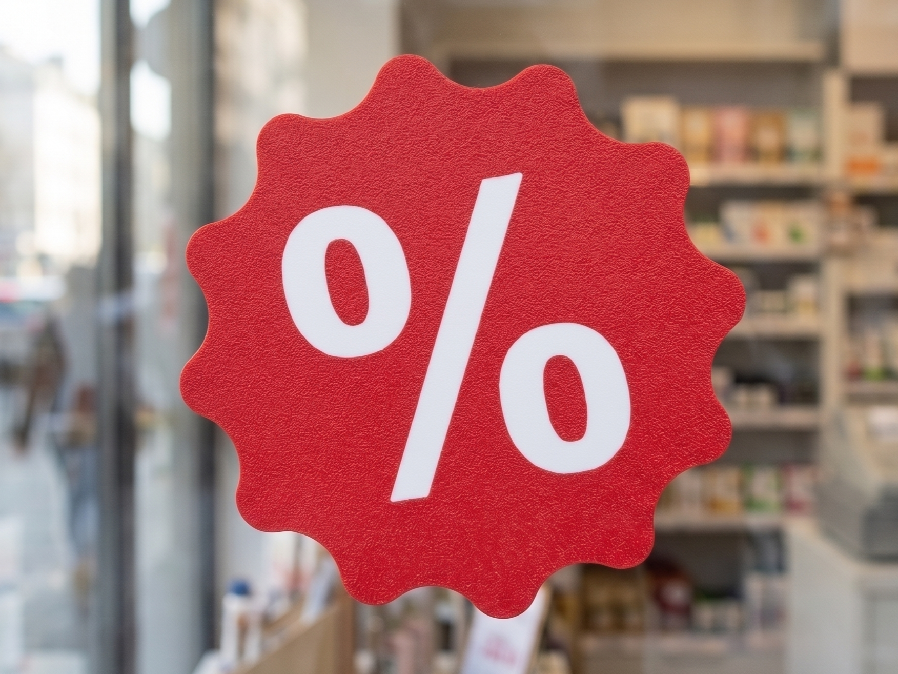 Sale % Sign