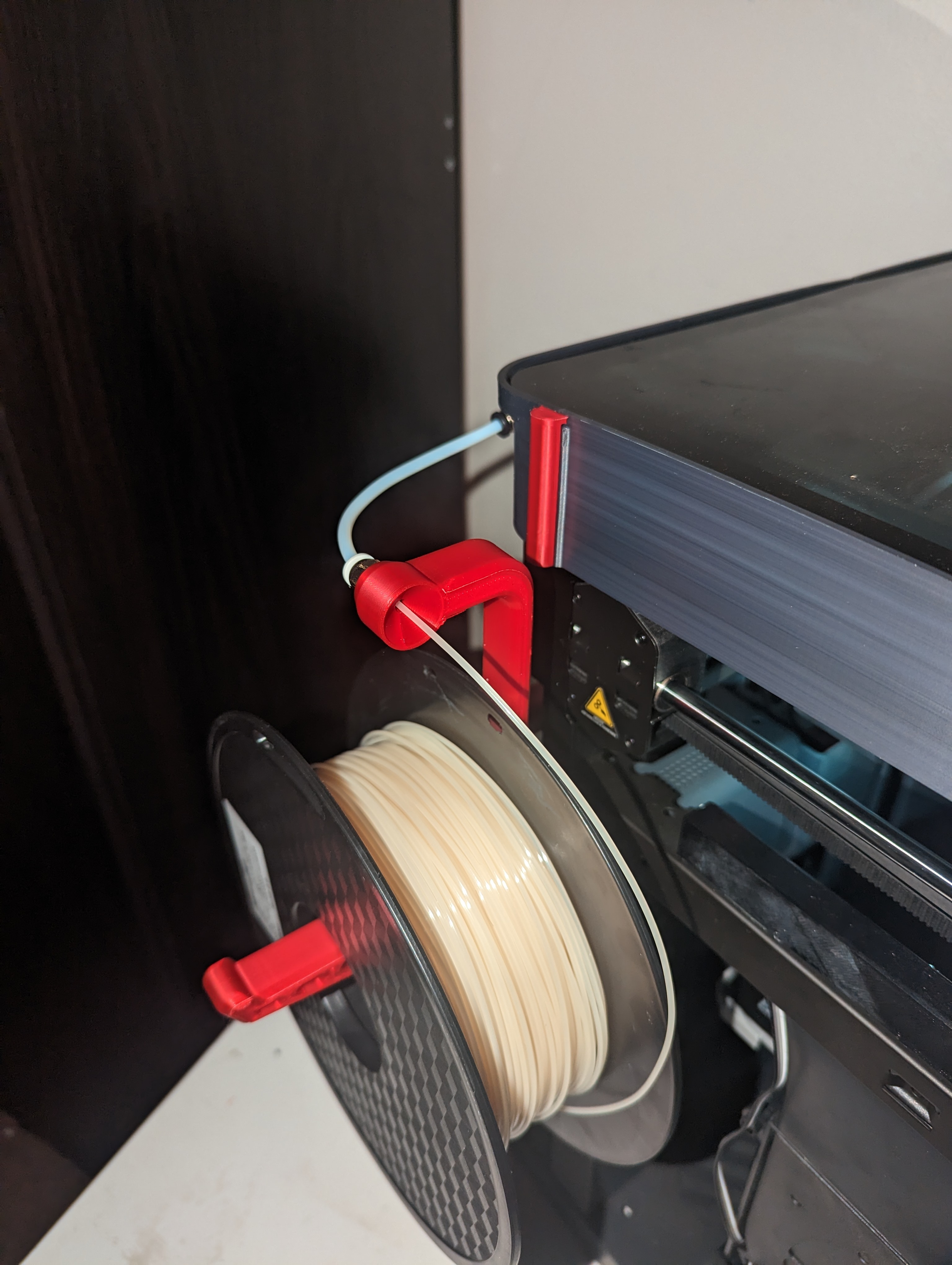 Bambu X1 & P1P - Side Filament Holder /w P4-M10 Thread