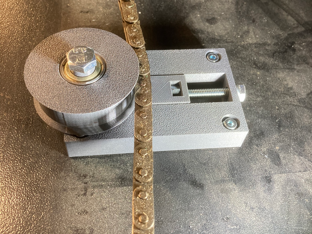 Kettenspanner CO2-Laser Z-Achse