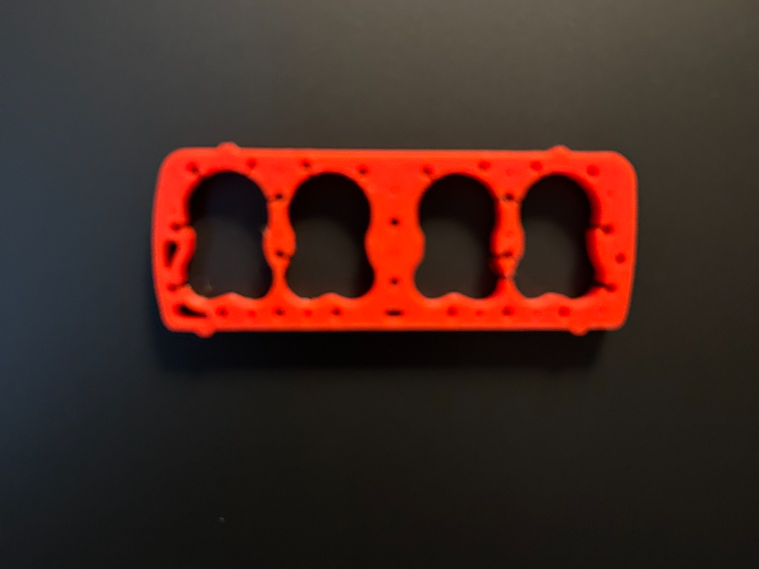 Ford Flathead 8BA head gasket key chain