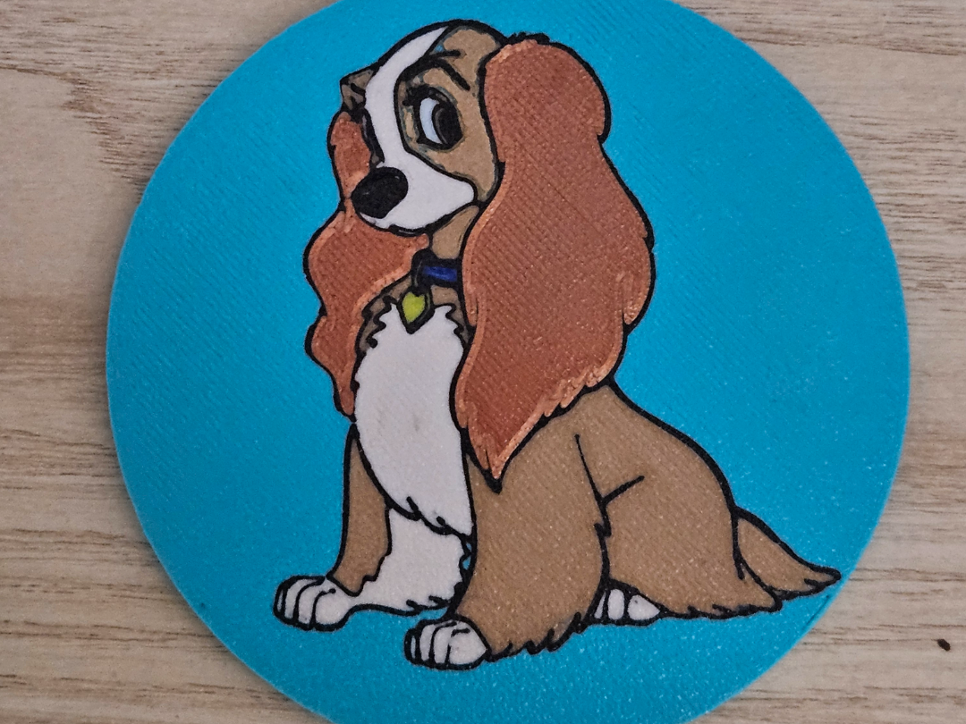 Lady from Lady and the Tramp 8 Colors (or 4) 