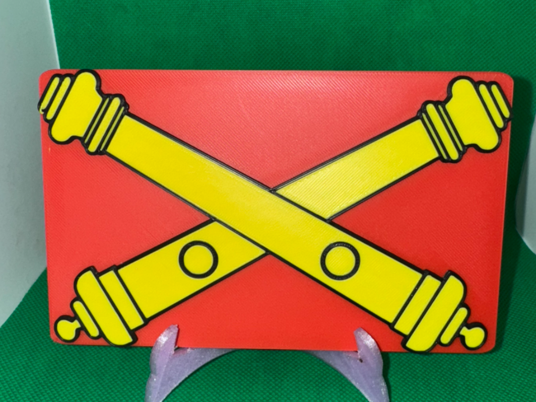 FIELD ARTILLERY BRANCH PLATE