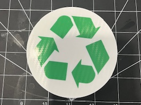 Bouchon pour boite recyclage a canette
