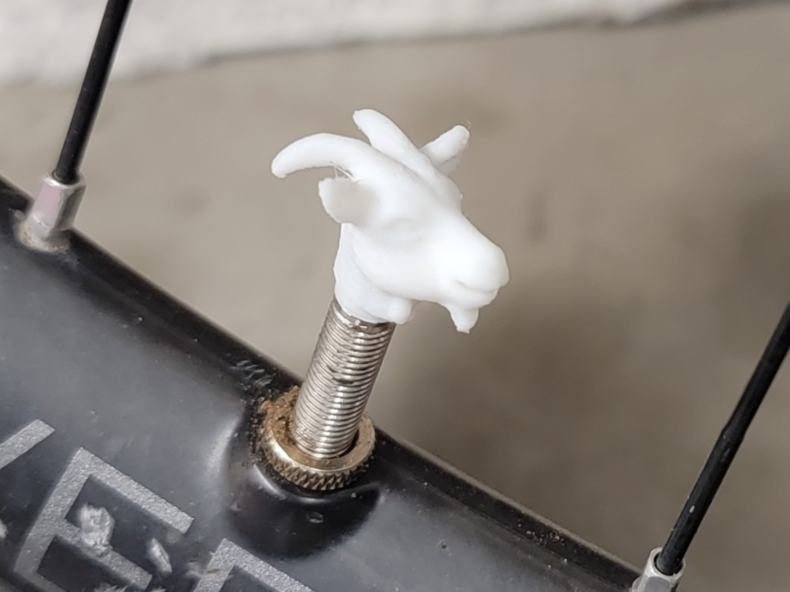 Goat Head Valve Cap - Presta