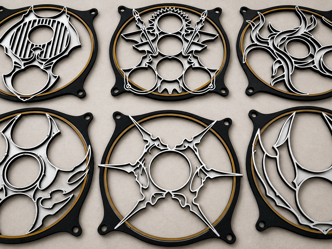 Silksong Crest 120mm Fan Shroud