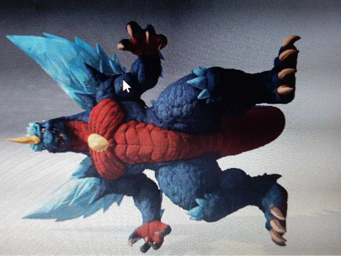 A New Space Godzilla of Godzilla vs Space Godzilla