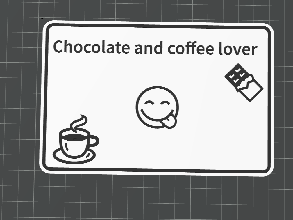 Coffee and chocolate lover signs