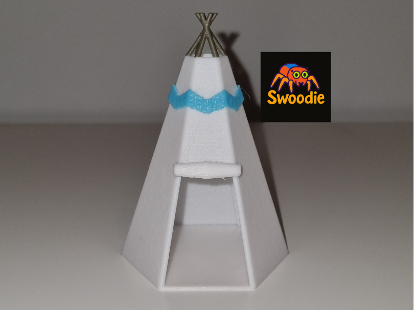 House for jumping spider - Tipi Teepee - terrarium