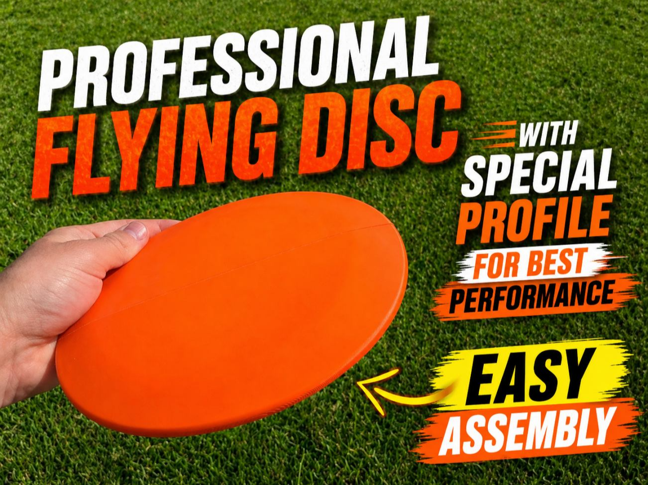 Flying disk-frisbie