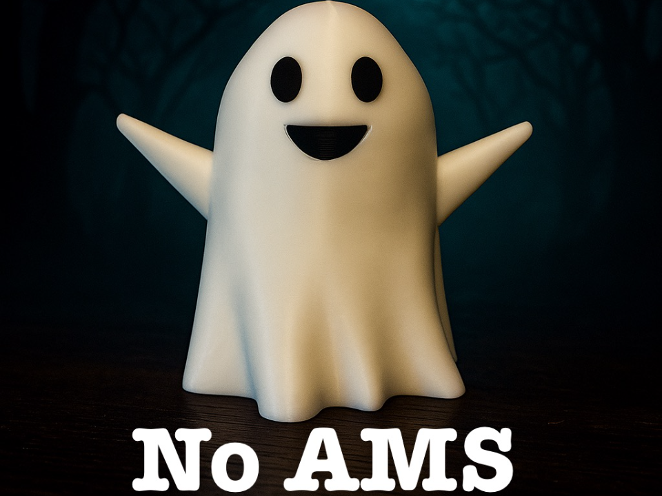 Happy Ghost with Little Nubs