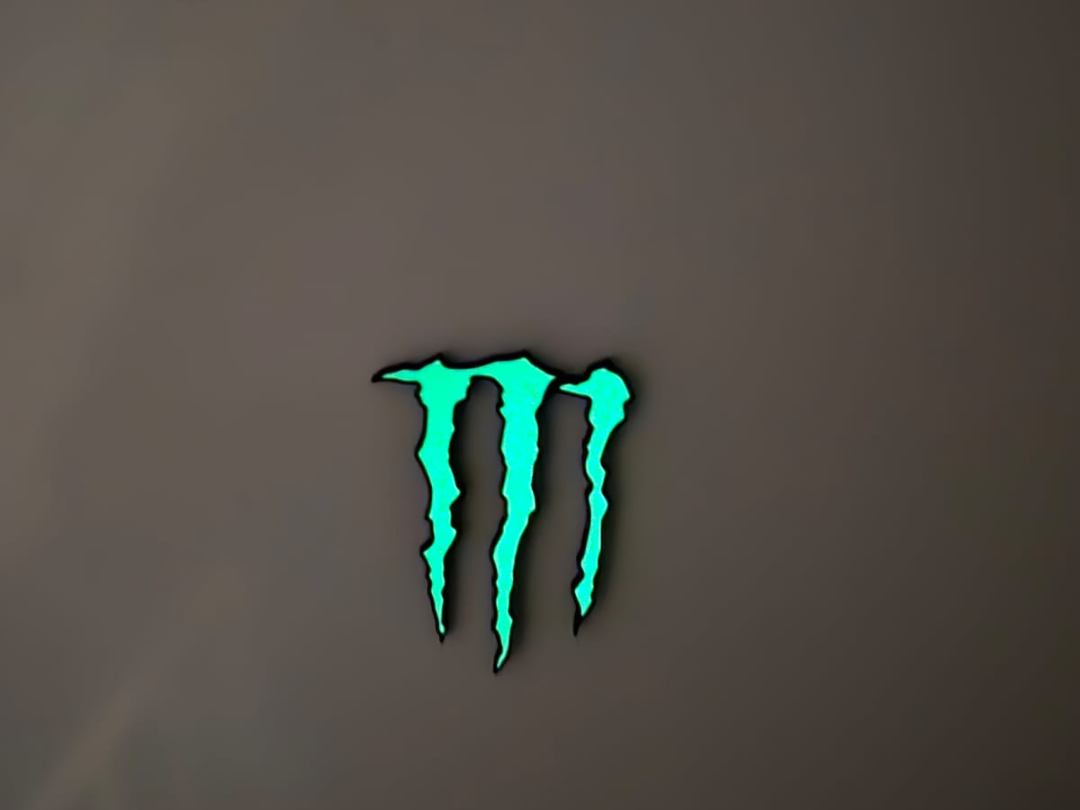 Kühlschrank Magnet Monster Logo
